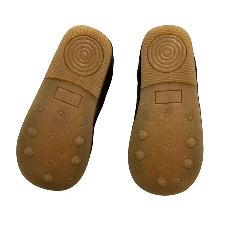 NEW Angel Baby By L'Amour Sz 5 Brown Leather Shoes